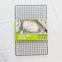 [안젤라스 ] 블랙 논스틱 식힘망 코팅 쿨링랙 (디저트 베이킹)