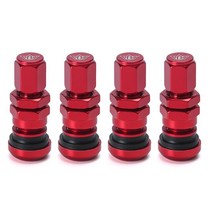 타이어밸브캡 타이어캡 마개 범용 4 볼트 레이싱 단조 알루미늄 스템 휠 림 HTWR11