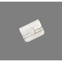 [원이어퍼포먼스] FRINGE FLAP CARD CASE 소가죽 수제명함지갑