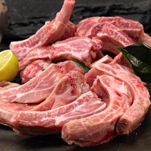 국내산 한돈 돼지고기 등갈비 쪽갈비 구이용 HACCP 인증 (냉장), 3개, 1kg