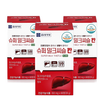 종근당건강 슈퍼 밀크씨슬 칸, 단품, 단품