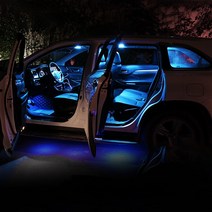 기아 Sportage 3 4 R QL 2011 자동차 LED 돔 독서 빛 액세서리, Lce Blue_2016- 10pcs