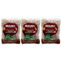 미주라 통밀펜네떼, 500g, 3입