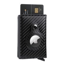 30대 남자지갑 20대 40대 50대 새로운 탄소 섬유 for apple airtag wallet men 비즈니스 id 신용 카드 홀더 rfid slim anti protect