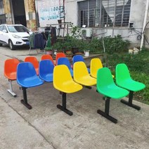 웨이팅 버스정류장의자 옥외용 등의자 정원 버스 야구장 의자, 3인방은녹색을강화합니다