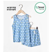 [모이모이깜피] NC05 텐셀민소매실내복 MO21S스카이자동 (7278118)