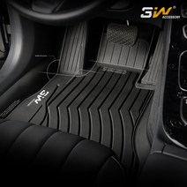 3W 에코라이너 TPE 카매트 카 차 발 매트 바닥 발판 깔판, 포르쉐, 에코라이너+보조매트(엣지), 카이엔 (2열 센터에어벤트 2개만 호환)