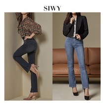 [씨위] [SIWY] 세미 플레어 데님 팬츠 2종