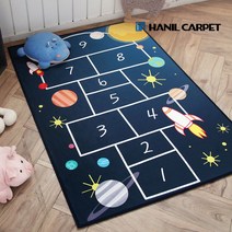 [한일카페트] 우주여행 DTP 키즈러그 100x150