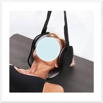 바른목 목운동기구 목운동 풀어주기 견인기 목마사지기 목 목견인기, 블랙