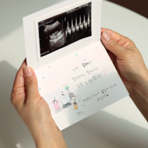 [토끼띠임밍아웃] 임신 깜짝 서프라이즈 소식 당첨 복권 임밍 이벤트 6옵션 [Pregnancy Baby News Surprise Scratch Lottery Card 6 Options], 3.블루-아빠(Daddy)
