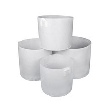 부직포 화분 블루베리 포도묘목 야외 고추 텃밭 중형, 손잡이가 있는 35 35 1   업그레이드