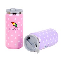 아놀드파마 캔 텀블러 350ml 보온병 보냉 물병 귀여운 캔텀블러, 아놀드파마 캔텀블러(색상랜덤) 1개