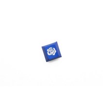 분필키캡 PBT 염료승화 키캡 세라믹 도자기 콕스키캡 건담 마리오 롤 커스텀키캡 참신 체리 프로파일 딥 염료 조각 기계식 키보드 용 pbt 레이저 에칭 범례 로즈 입력 esc, 블루 esc rosex1