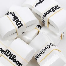 윌슨 프로 오버그립 라켓 그립테이프 테니스 배드민턴, 화이트