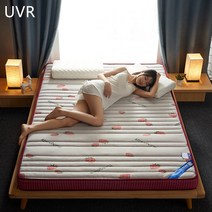 고밀도스펀지 방석 흡음재 UVR 다다미 패드 침대 천연 라텍스 매트리스 호텔 홈스테이 접이식 사계절 풀 사이즈 싱글 더블, 02 90x200cm, 01 Thickness 4cm