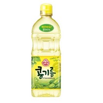 오뚜기 식용유 콩기름 500ml, 6개