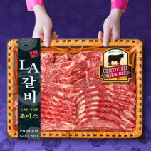 [탑초이스 / 초이스 등급 678번 꽃갈비] 프리미엄 la갈비 선물세트 미국산 소갈비 엘에이갈비 1kg 2kg 3kg 4kg 5kg 셋트, 1개, 2-3) 탑 초이스 꽃갈비 4kg (선물용)
