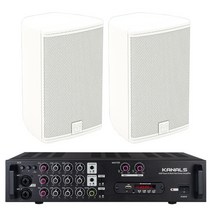 ADORN A55 5인치 카페 벽걸이 스피커 RE20A552 흰색