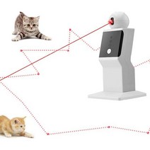 [시루네펫샵]애완용품 고양이 강아지 자동장난감 자동랜덤이동 고양이장난감 실내 운동장난감, USB 충전방식