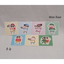 짱구 산리오 도무송 인스 칼선 스티커 캐릭터 훈이 맹구 철수 유리 건담, 그림쟁이 훈이