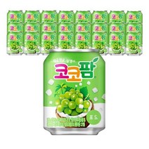 해태 코코팜 포도 238ml 6캔 12캔 24캔(무료배송)
