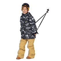 ONYONE(온요네) RESEEDA 스키웨어 주니어 JUNIOR SUIT 상하 세트 RES75004 009W147 BLKxBEG 150