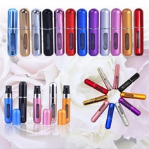 휴대용 화장품 향수펌프 소분 리필공병 케이스, 향수공병(샤인골드)