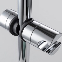 샤워기거치대교체 접착식 무타공샤워기거치대 샤워호스걸이, 슬라이드바거치대