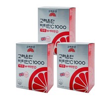 고려은단 비타민C1000 이지 + 비타민D 120정 (60정 x 2개), 01. 120정, 3개, 60정