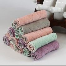 요술행주 블루캐슬 물먹는 벨벳 극세사 양면 색상 랜덤발송