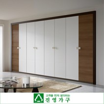 포니 9자 여닫이 붙박이장 Well-to-well시스템-9자기준-, 13자, 상세페이지 참조