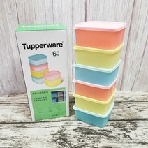 타파웨어 냉장고정리용기 6 종 세트 400ml