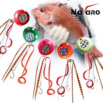 유동식 타이라바 헤드+스커트+훅 C세트 50g-200g 참돔타이라바 낚시채비, 100g, 녹색펄