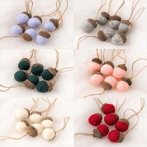 네이처뮤지엄 패브릭도토리 장식품 토토리 장식소품 트리소품 트리장식 소품 트리 크리스마스, 1개, 아이보리