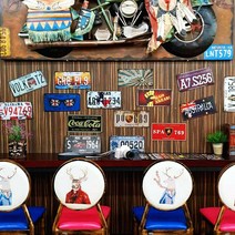 셀프 인테리어 빈티지 철제 소형 틴액자, 18번