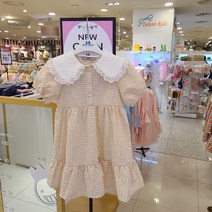 쁘띠앙팡 여름대박세일~~@@은은하하면서 깔끔한 넓은 레이스카라가 매력적인 원피스~~올여름룩으로 강추~ 에떼 요모 원피스에요^^