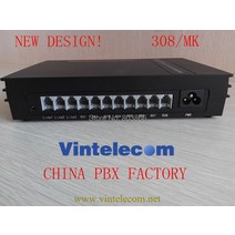 VinTelecom 미니 PBX PABX MK308 전화 시스템 공장 새로 디자인