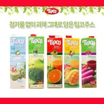 태국에서온 과채 그대로 담은 팁코주스 1L 6개, 브로콜리