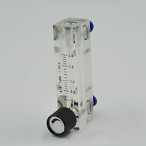 0.05-0.5l/min 0.1-1l/min 0.2-2l/min pmma 패널 유형 가스 플로트 유량계 공기 유량계 제어 밸브가있는 ro, 02 0.1-1L min