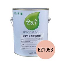 노루페인트 순앤수 바이오페인트 4L 곰팡이방지 벽면벽지용 EVA수지, EZ1053