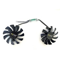 2개 GA81S2U 4PIN 12V GTX970 GPU 팬 ZOTAC GTX 660Ti 650Ti 부스트 970 그래픽 카드 냉각, [03] 2개