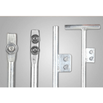 피뢰침 접지헤드 접지봉 낙뢰예방 번개 접지동봉, T자형 14x600