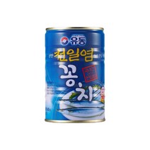 유동 꽁치 통조림, 400g, 1개