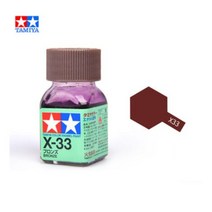 프라모델 도료 도색 아크릴 에나멜 물감 10ml tamiya 페인트 257, x33 브론즈