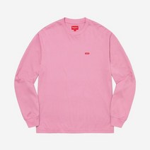 슈프림 스몰 박스 롱슬리브 티셔츠 핑크 22SS Supreme Small Box L/S 티셔츠 Pink 22SS