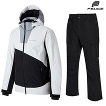 [SET]펠리체 아론 제로 스키복 보드복 세트 블랙화이트