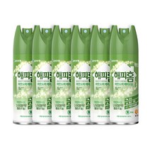 유한양행 해피홈 아웃도어 에어로솔(150ml) 6개, 없음