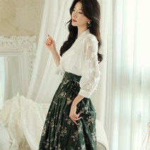 시크라인 나예 저고리블라우스