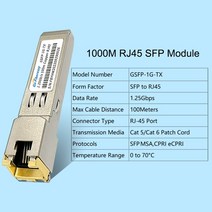 gbic sfp 10G 1G 100G 기가비트 소형 GBIC SFP to RJ45 구리 트랜시버 모듈 유비쿼트 시스코 미크로틱 Zyxel 섬유 장비용 10 100 1000BASE-, [08] 1pcs For Netgear